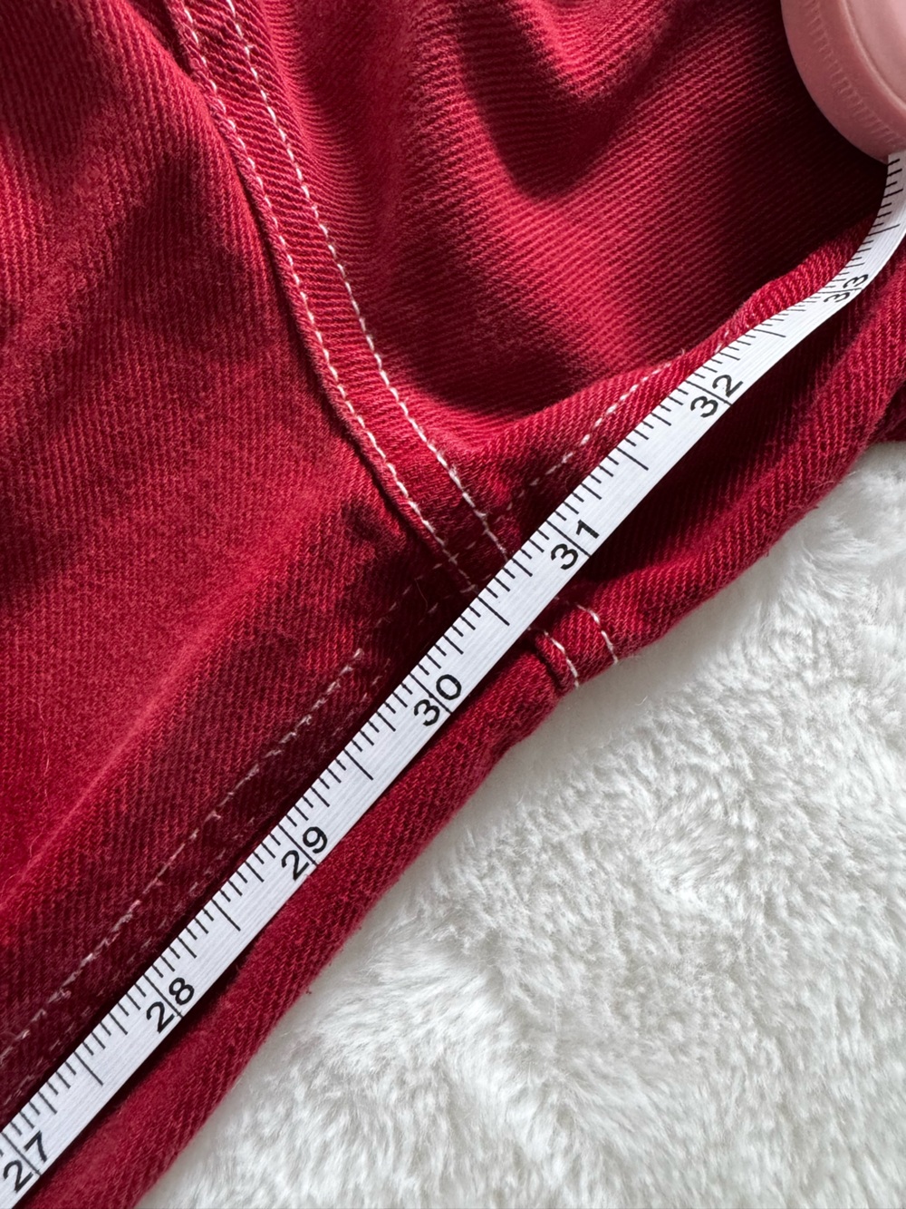 GARAGE | Dani Carpenter Pants In Crimson red - Picture 10 of 11